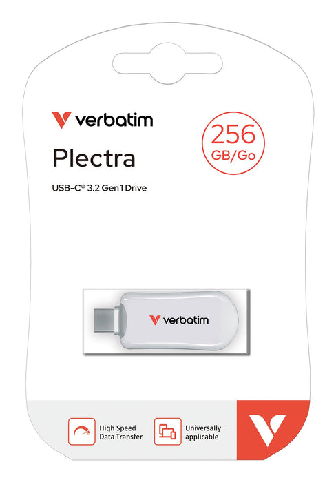 EAN 0023942302308 - Verbatim 30230 unidad flash USB 256 GB USB Tipo C 3.2 Gen 1 (3.1 Gen 1) Blanco imagen 4