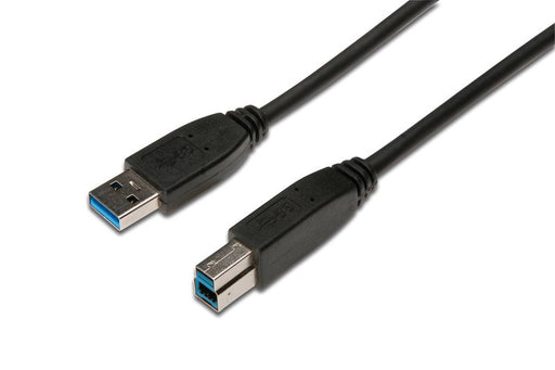 EAN 4016032283256 - ASSMANN Electronic AK-300115-018-S cable USB USB 3.2 Gen 1 (3.1 Gen 1) 1,8 m USB A USB B Negro imagen 1