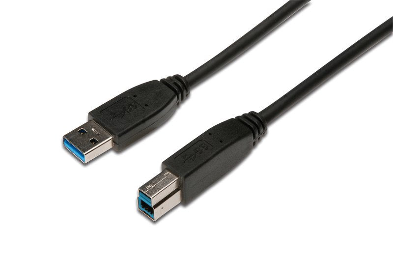 EAN 4016032283256 - ASSMANN Electronic AK-300115-018-S cable USB USB 3.2 Gen 1 (3.1 Gen 1) 1,8 m USB A USB B Negro imagen 1