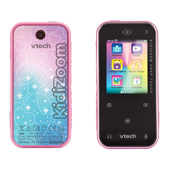EAN 3417765492549 - VTech KidiZoom Snap Touch pink Teléfono inteligente para niños imagen 3