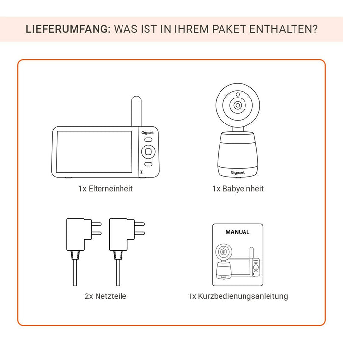 EAN 4255781905280 - Gigaset BABY 700 Connected Blanco imagen 2