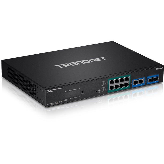 EAN 0710931161502 - Trendnet TPE-3012LS switch Gestionado Gigabit Ethernet (10/100/1000) Energía sobre Ethernet (PoE) 1U Negr imagen 1