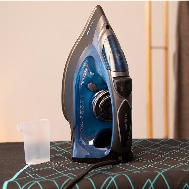 EAN 8435484018722 - Cecotec IronHero 3200 Force Anodized Plancha vapor-seco 3200 W Negro, Azul, Gris imagen 12