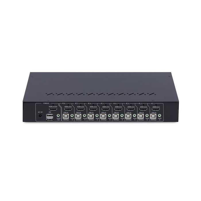 EAN 0065030907231 - StarTech.com R8AH202-KVM-SWITCH interruptor KVM Montaje en rack Negro imagen 4