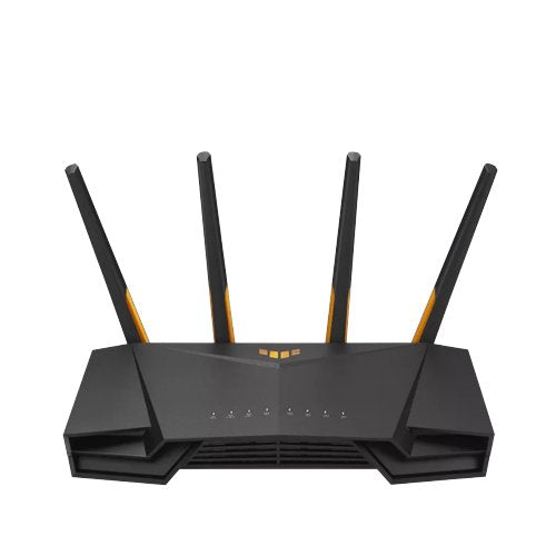 EAN 4711081760344 - ASUS TUF Gaming AX3000 V2 router inalámbrico Gigabit Ethernet Doble banda (2,4 GHz / 5 GHz) Negro, Naranj imagen 4