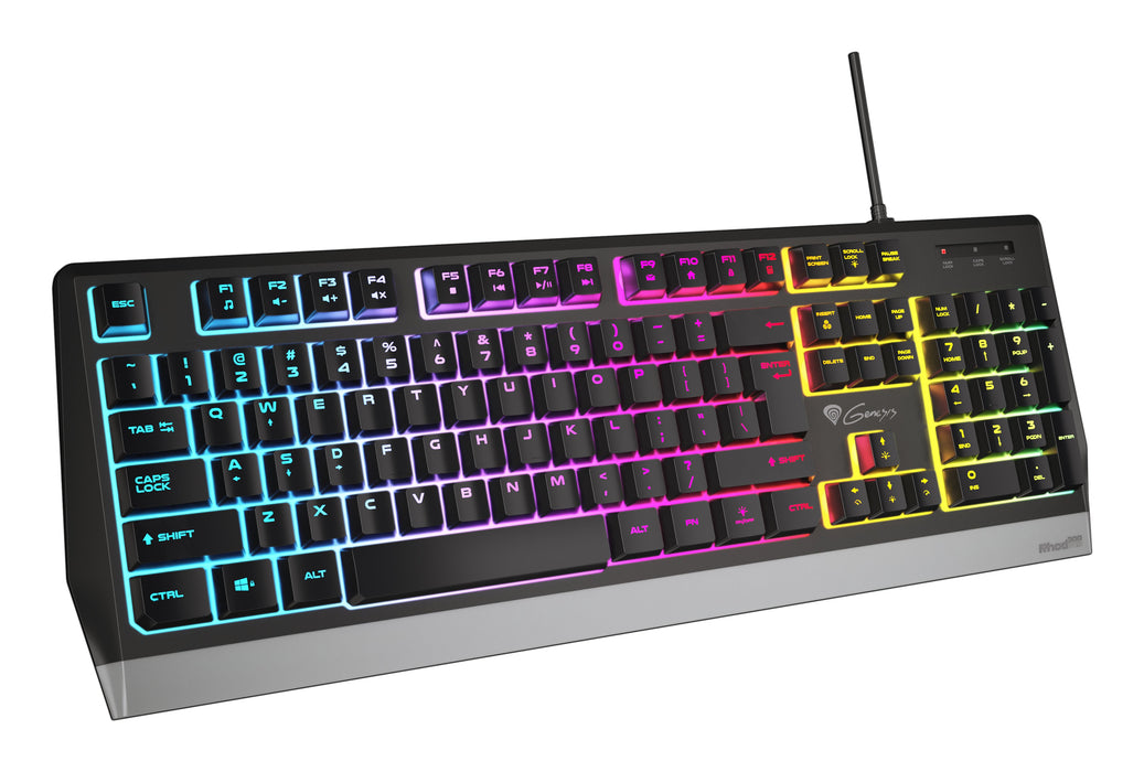EAN 5901969420999 - GENESIS Rhod 300 RGB teclado Juego USB QWERTY Inglés Negro imagen 1