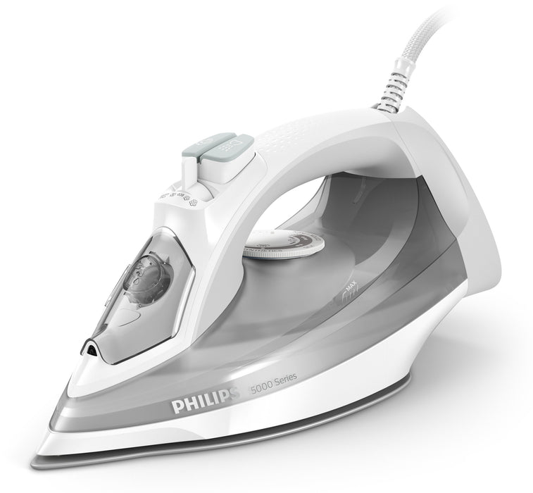 EAN 8710103968047 - Philips 5000 series DST5010/10 plancha Plancha a vapor Suela SteamGlide Plus 2400 W Gris, Blanco imagen 1