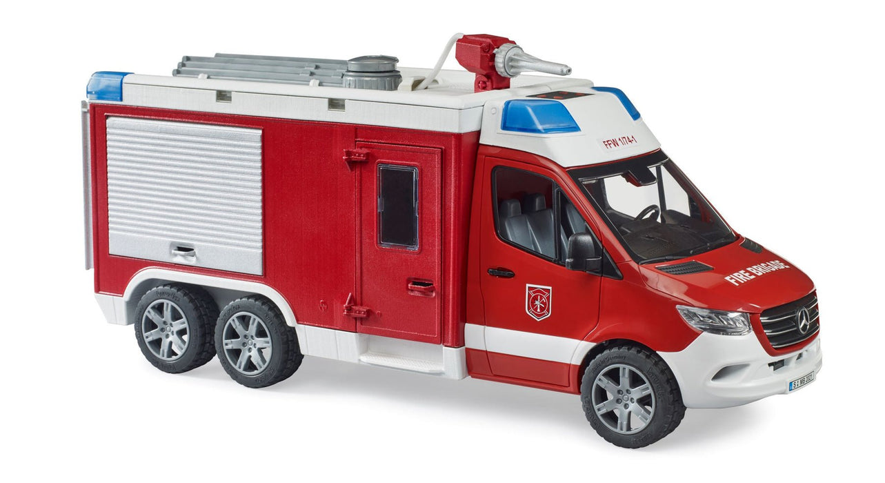 EAN 4001702026806 - BRUDER MB Sprinter Fire engine imagen 2