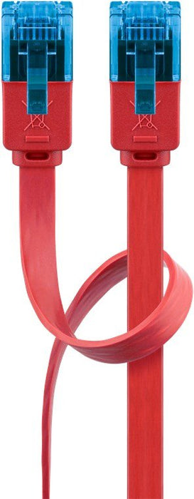 EAN 4040849963001 - Goobay 96300 cable de red Rojo 0,5 m Cat6 U/UTP (UTP) imagen 2