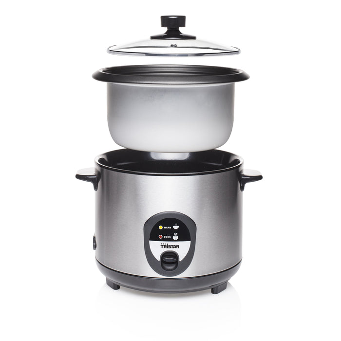 EAN 8713016009944 - Tristar RK-6127 arrocera 1,5 L 500 W Negro, Acero inoxidable imagen 4