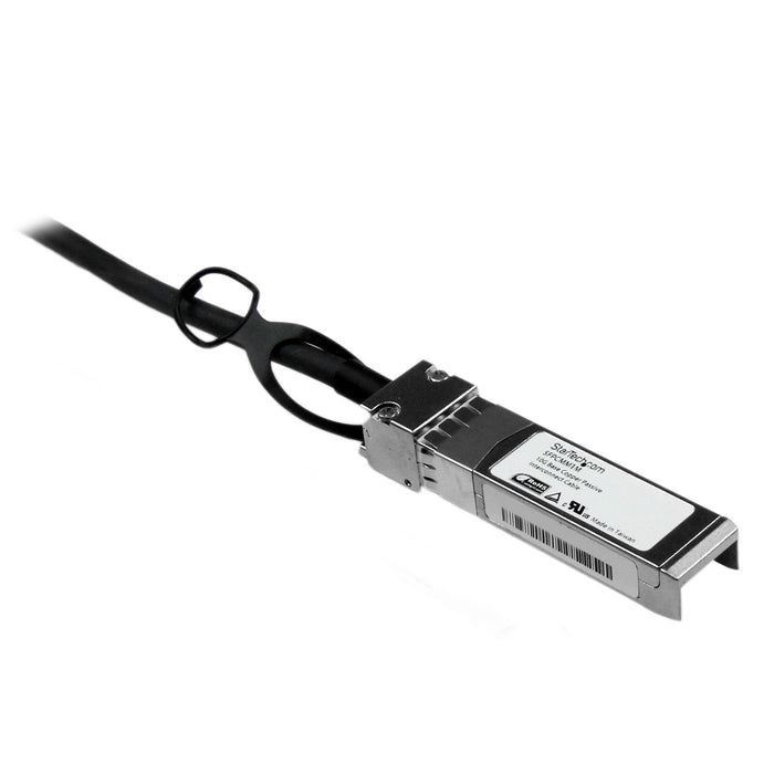 EAN 0065030849616 - StarTech.com SFPCMM1M Cable de fibra óptica e InfiniBand SFP+ Negro imagen 2