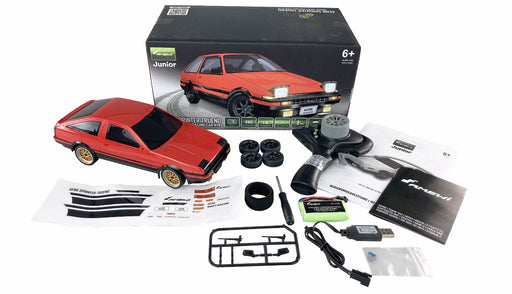 EAN 4262408971023 - Amewi AE86 Trueno modelo controlado por radio Coche de carreras de carretera Motor eléctrico 1:18 imagen 2