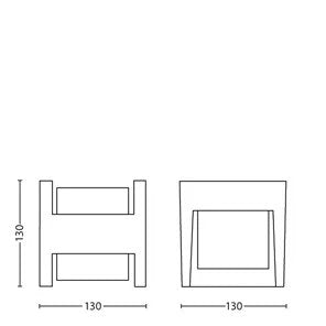 EAN 8718696131237 - Philips Jardín y exterior 164599316 Aplique de pared para exterior Bombilla(s) no reemplazable(s) LED F imagen 3