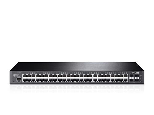 EAN 6935364092511 - TP-Link T2600G-52TS V3 switch Gestionado L2+ Gigabit Ethernet (10/100/1000) 1U Negro imagen 1