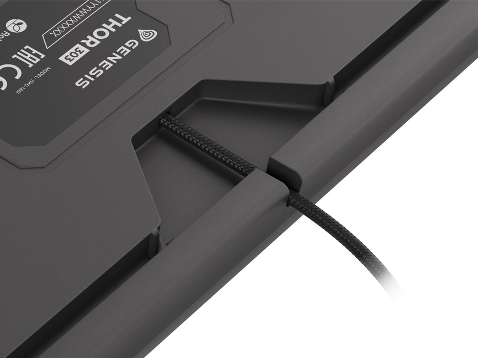 EAN 5901969432909 - GENESIS Thor 303 teclado Juego USB QWERTY Internacional de EE.UU. Negro imagen 5