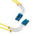 EAN 5715063506110 - Lanview LVO231409-FLEX Cable de fibra óptica e InfiniBand 5 m LC LC/LC Amarillo imagen 3
