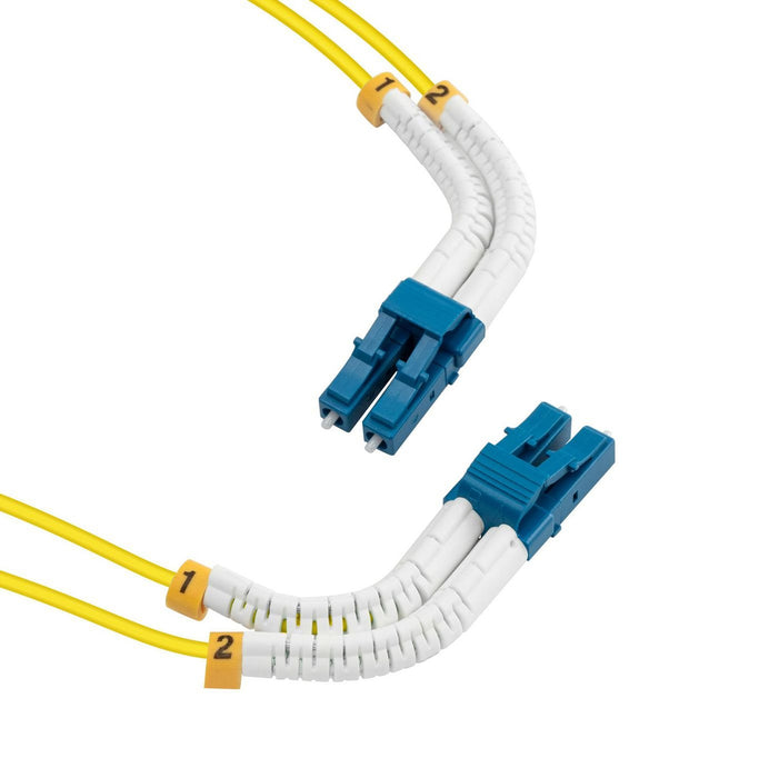 EAN 5715063506080 - Lanview LVO231406-FLEX Cable de fibra óptica e InfiniBand 1 m LC LC/LC Amarillo imagen 3