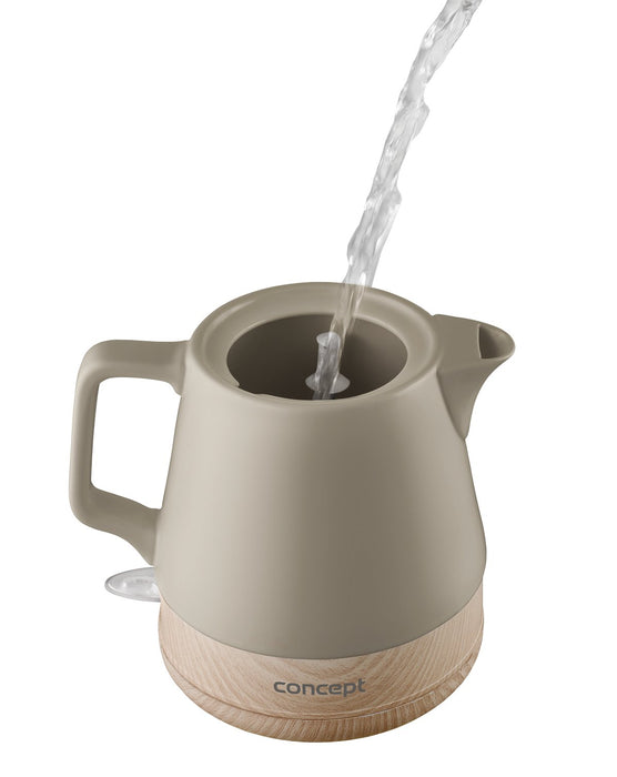 EAN 8595631006979 - Concept RK0061 tetera eléctrica 1 L 1200 W Marrón, Madera imagen 8