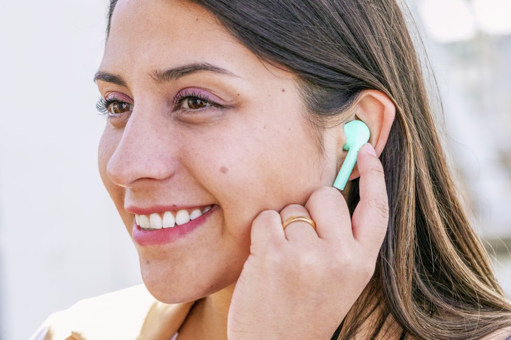 EAN 8713439237030 - Trust Nika Auriculares True Wireless Stereo (TWS) Dentro de oído Llamadas/Música Bluetooth Turquesa imagen 10