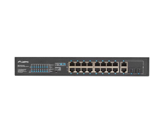 EAN 5901969429305 - Lanberg RSFE-16P-2C-250 switch No administrado Gigabit Ethernet (10/100/1000) Energía sobre Ethernet (PoE imagen 2
