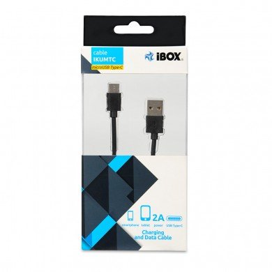 EAN 5901443052432 - iBox IKUMTC cable USB USB 3.2 Gen 1 (3.1 Gen 1) 1 m USB A USB C Negro imagen 2