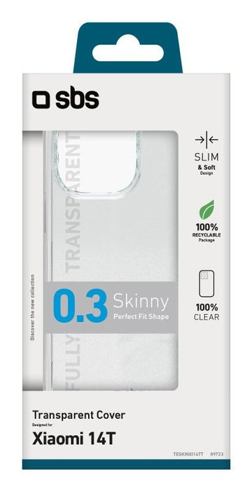 EAN 8018417489723 - SBS Skinny funda para teléfono móvil 16,9 cm (6.67") Transparente imagen 2