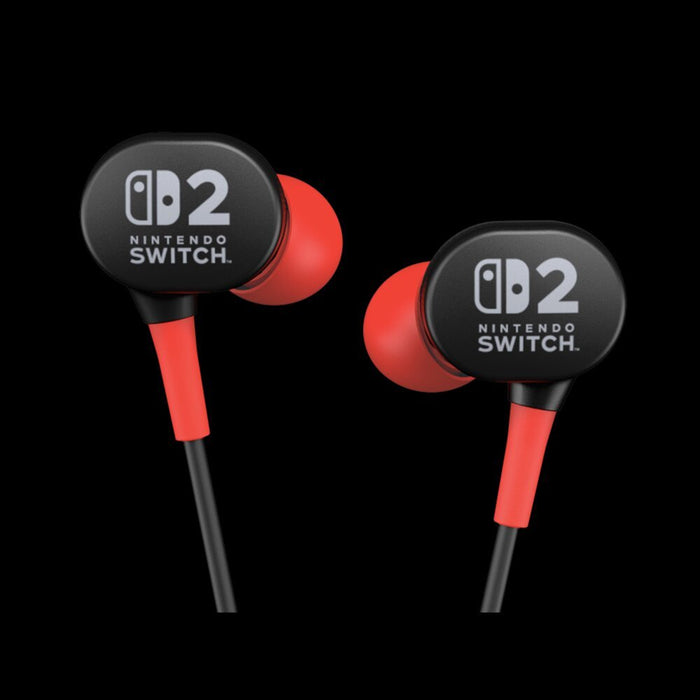 EAN 617885154317 - PowerA Wired Earbuds for Nintendo Switch 2 Auriculares Alámbrico Dentro de oído Juego Negro, Rojo imagen 1