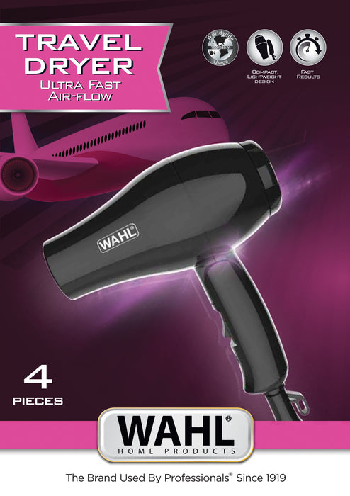EAN 8719324860055 - Wahl 3402-0470 secador 1000 W Negro imagen 2