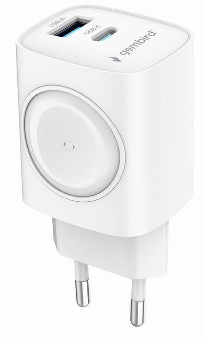EAN 8716309131940 - Gembird TA-UC-PDQCW20-01-W cargador de dispositivo móvil Universal Blanco Corriente alterna Carga rápida  imagen 3