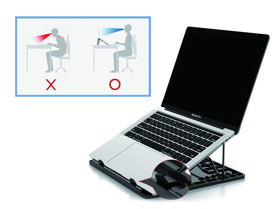 EAN 4015867222300 - Conceptronic ERGO Laptop Cooling Stand Soporte para ordenador portátil Negro 39,6 cm (15.6") imagen 5
