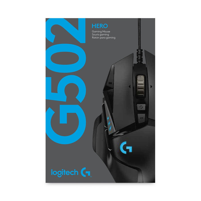 EAN 5099206080270 - Logitech G 910-005471 ratón Juego mano derecha USB tipo A Óptico 25600 DPI imagen 10