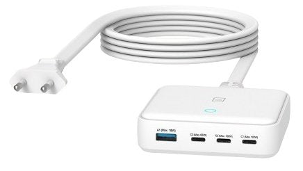 EAN 8020252196711 - Tucano MA-DEGAN100-EU-W cargador de dispositivo móvil Portátil, Smartphone, Tableta Blanco Corriente alte imagen 3