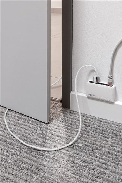 EAN 4040849743887 - Goobay 74388 cambiador de género para cable USB 3.1 type A RJ45 Blanco imagen 9