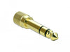 EAN 4043619663903 - DeLOCK 66390 cambiador de género para cable 3.5 mm 6.35 mm Oro imagen 2