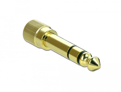EAN 4043619663903 - DeLOCK 66390 cambiador de género para cable 3.5 mm 6.35 mm Oro imagen 2