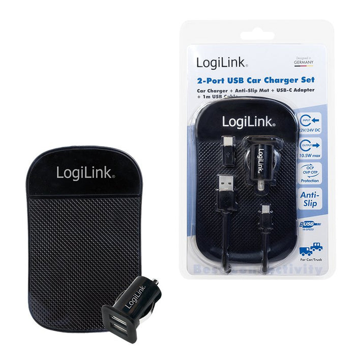 EAN 4052792054132 - LogiLink PA0204 cargador de dispositivo móvil Universal Negro Encendedor de cigarrillos Interior imagen 9