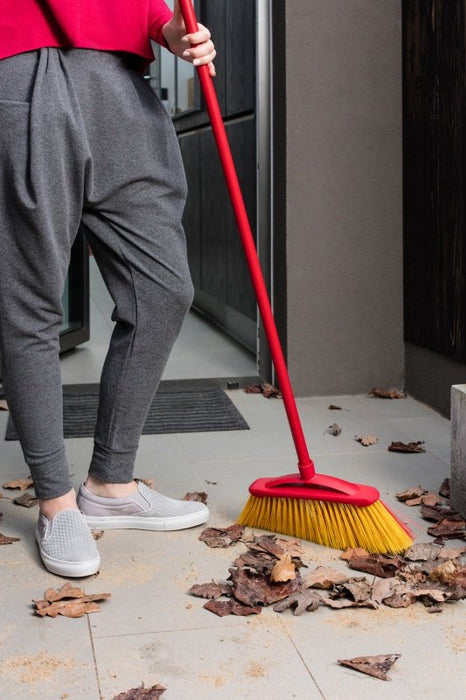 EAN 4023103105140 - Vileda 4023103105140 escoba Exterior Cerda dura Rojo, Amarillo imagen 8