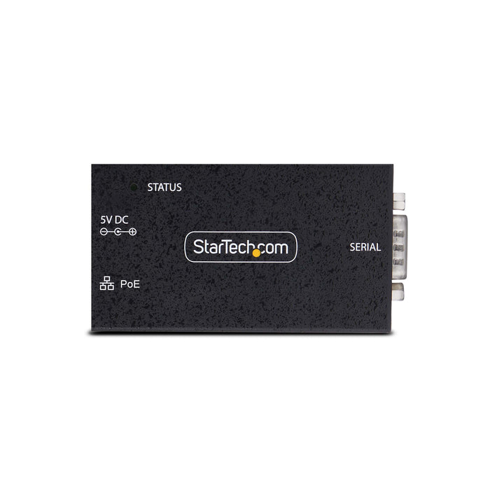 EAN 65030906005 - StarTech.com I13P-SERIAL-ETHERNET convertidor, repetidor y aislador en serie RS-232 RJ-45 Negro imagen 5