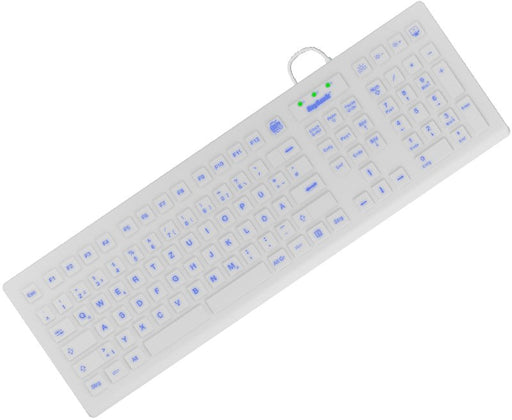 EAN 4250078171348 - KeySonic KSK-8031INEL teclado Industrial USB QWERTZ Alemán Blanco imagen 1