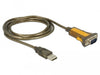 EAN 4043619658404 - DeLOCK 65840 cable de serie Negro, Amarillo 1,5 m USB tipo A DB-9 imagen 1