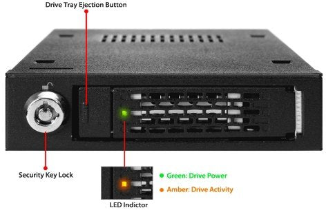 EAN 4711132868524 - Icy Dock MB991IK-B panel bahía disco duro 2.5" Bandeja para disco duro Negro imagen 5