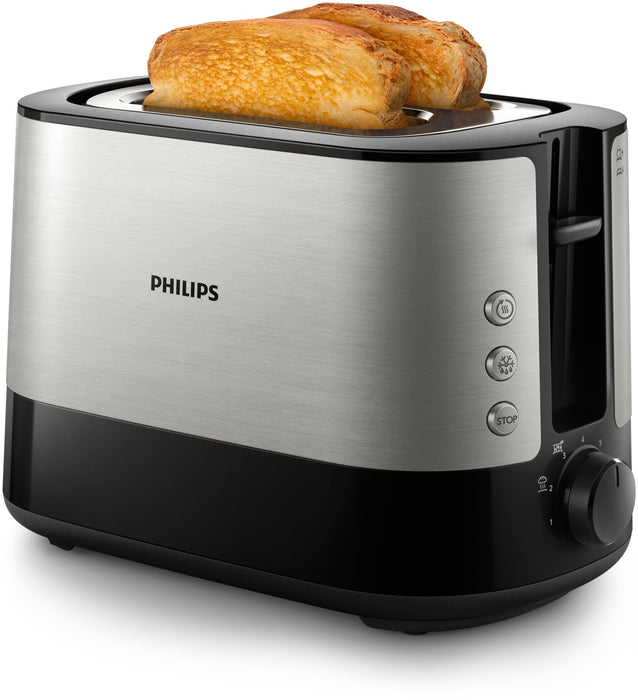 EAN 8710103792420 - Philips Viva Collection HD2635/90 tostadora 7 2 rebanada(s) Negro, Titanio imagen 1