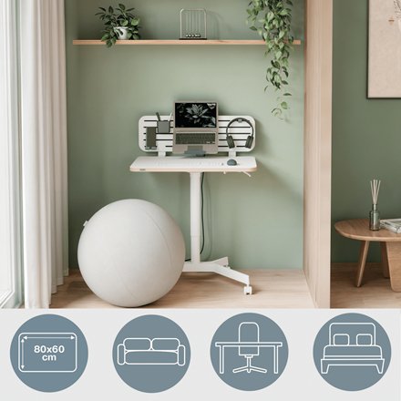 EAN 4002432138395 - Leitz 65360001 escritorio de pie Blanco imagen 3