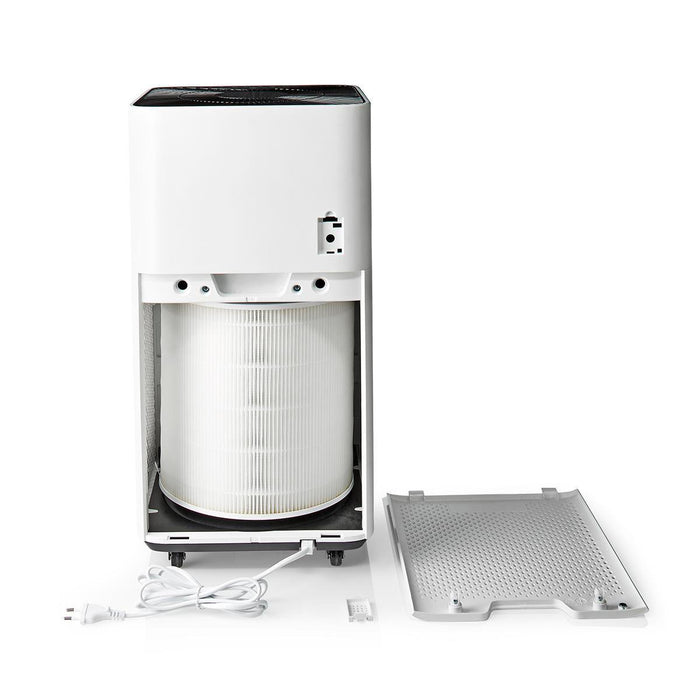 EAN 5412810319589 - Nedis AIPU300CWT purificador de aire 45 m² 54 dB 35 W Negro, Blanco imagen 4