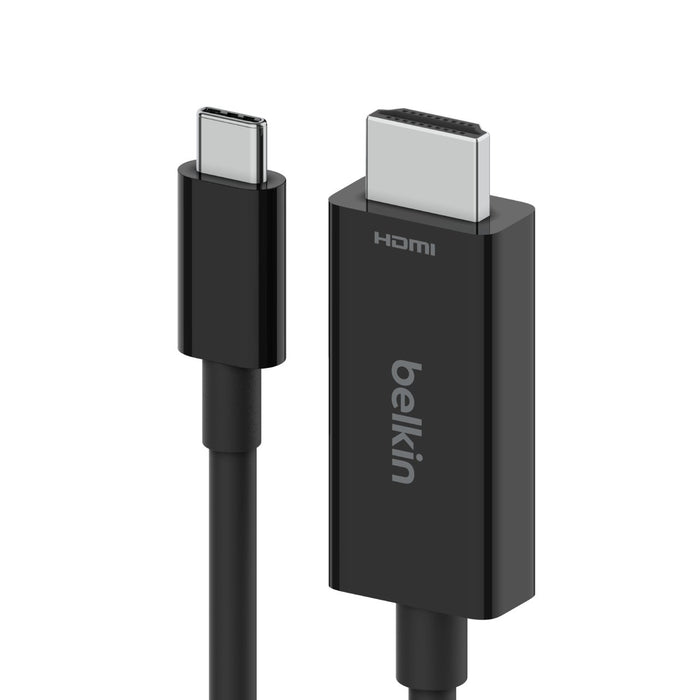 EAN 0745883843060 - Belkin AVC012bt2MBK 2 m USB Tipo C HDMI Negro imagen 3