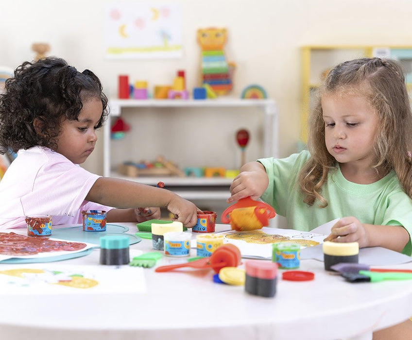 EAN 8412027028950 - Jovi 540 pintura de dedos lavable Azul, Marrón, Verde, Rojo, Amarillo imagen 7