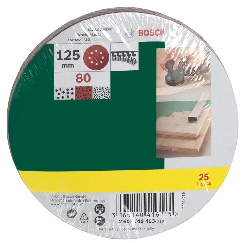 EAN 3165140416115 - Bosch 2 607 019 493 accesorio para lijadora 25 pieza(s) imagen 1