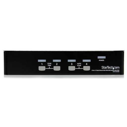 EAN 0065030837231 - StarTech.com SV431DUSBU interruptor KVM Montaje en rack Negro imagen 2