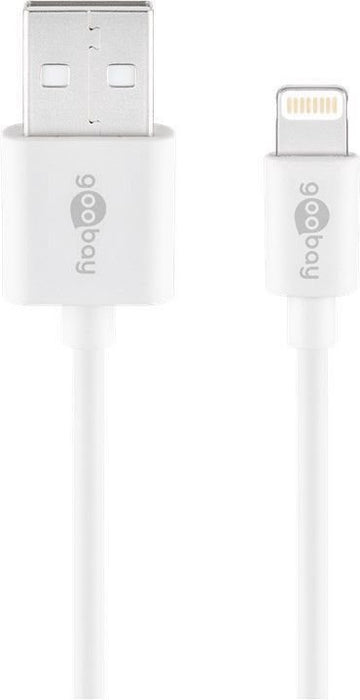 EAN 4040849729058 - Goobay 72905 cable de conector Lightning 0,5 m Blanco imagen 1
