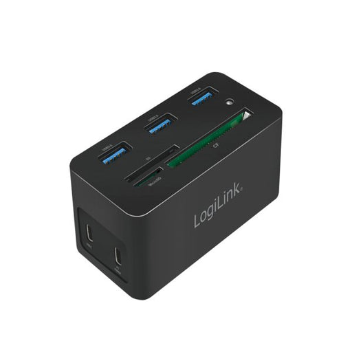 EAN 4052792061338 - LogiLink UA0370 base para portátil y replicador de puertos Alámbrico USB 3.2 Gen 1 (3.1 Gen 1) Type-C Neg imagen 1